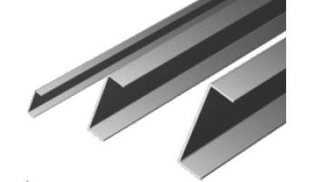 Foto do insumo SINAPI 40535 — PERFIL "U" SIMPLES, EM CHAPA DOBRADA DE ACO LAMINADO, E = 2,65 MM, H = 75 MM, L 