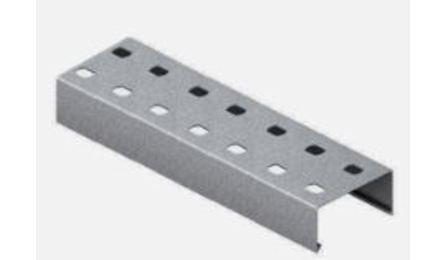 Foto do insumo SINAPI 39029 — PERFILADO PERFURADO DUPLO 38 X 76 MM, CHAPA 22