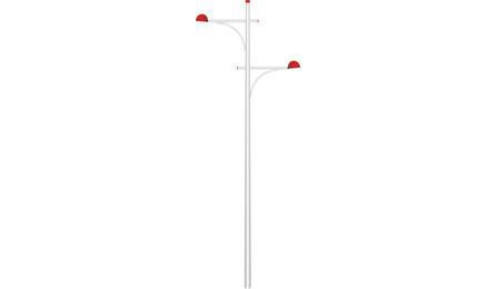 Foto do insumo SINAPI 12388 — POSTE DECORATIVO PARA JARDIM EM ACO TUBULAR, SEM LUMINARIA, H = *2,5* M