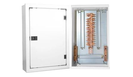 Foto do insumo SINAPI 39758 — QUADRO DE DISTRIBUICAO COM BARRAMENTO TRIFASICO, DE SOBREPOR, EM CHAPA DE ACO GA