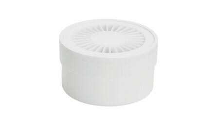 Foto do insumo SINAPI 11741 — RALO SIFONADO CILINDRICO, PVC, 100 X 40 MM, COM GRELHA REDONDA BRANCA