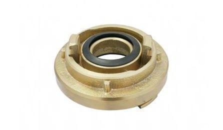 Foto do insumo SINAPI 20972 — REDUCAO FIXA TIPO STORZ, ENGATE RAPIDO 2.1/2" X 1.1/2", EM LATAO, PARA INSTALACA