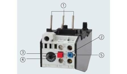 Foto do insumo SINAPI 12359 — RELE TERMICO BIMETAL PARA USO EM MOTORES TRIFASICOS, TENSAO 380 V, POTENCIA ATE 