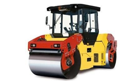 Foto do insumo SINAPI 14626 — ROLO COMPACTADOR VIBRATORIO TANDEM, ACO LISO, POTENCIA 125 HP, PESO SEM/COM LAST