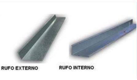 Foto do insumo SINAPI 1113 — RUFO EXTERNO/INTERNO DE CHAPA DE ACO GALVANIZADA NUM 26, CORTE 33 CM
