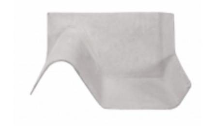 Foto do insumo SINAPI 20214 — RUFO PARA TELHA ESTRUTURAL DE FIBROCIMENTO 1 ABA (SEM AMIANTO)