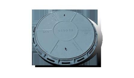 Foto do insumo SINAPI 11296 — TAMPAO FOFO SIMPLES COM BASE / REQUADRO, CLASSE D400 CARGA MAX. 40 T, REDONDO, T