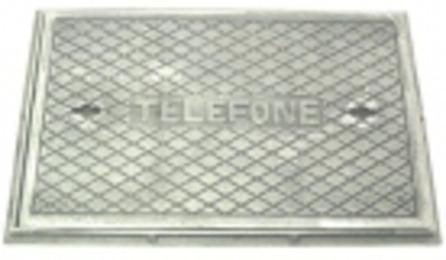Foto do insumo SINAPI 11299 — TAMPAO FOFO SIMPLES COM BASE / REQUADRO, R-2, CLASSE A15 CARGA MAX. 1,5 T, 550 X