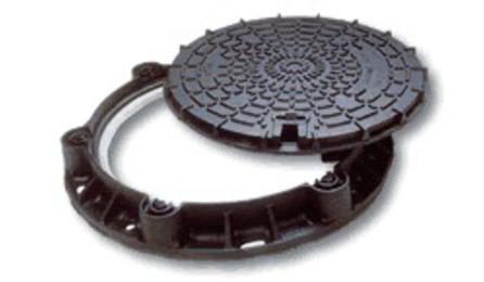 Foto do insumo SINAPI 6240 — TAMPAO FOFO SIMPLES COM BASE / REQUADRO, CLASSE D400 CARGA MAX. 40 T, REDONDO, T