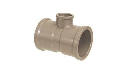 Foto do insumo SINAPI 39325 — TE DE REDUCAO, CPVC, 28 X 22 MM, PARA AGUA QUENTE PREDIAL