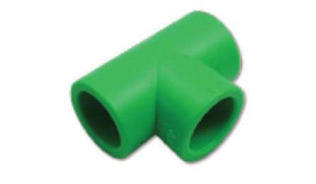Foto do insumo SINAPI 36362 — TE NORMAL, PPR, F/F/F, SOLDAVEL, 90 GRAUS, DN 20 X 20 X 20 MM, PARA AGUA QUENTE 