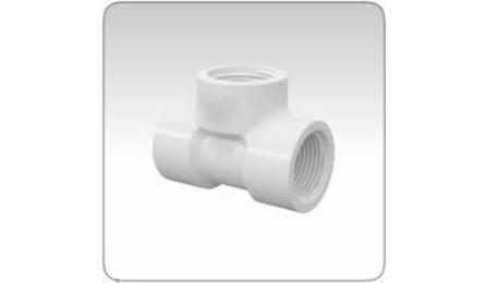 Foto do insumo SINAPI 7110 — TE PVC, ROSCAVEL, 90 GRAUS, 2", AGUA FRIA PREDIAL