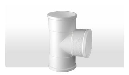 Foto do insumo SINAPI 7116 — TE PVC SOLDAVEL, BBB, 90 GRAUS, DN 40 MM, PARA ESGOTO SECUNDARIO PREDIAL