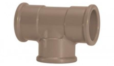 Foto do insumo SINAPI 7145 — TE SOLDAVEL, PVC, 90 GRAUS, 85 MM, PARA AGUA FRIA PREDIAL (NBR 5648)