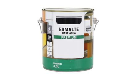 Foto do insumo SINAPI 43649 — TINTA ESMALTE BASE AGUA PREMIUM ACETINADO