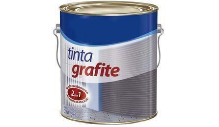 Foto do insumo SINAPI 7293 — TINTA ESMALTE SINTETICO PREMIUM DE DUPLA ACAO GRAFITE FOSCO PARA SUPERFICIES MET