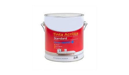 Foto do insumo SINAPI 35692 — TINTA LATEX ACRILICA STANDARD, COR BRANCA