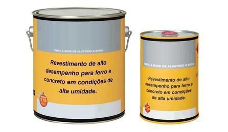 TINTA / REVESTIMENTO A BASE DE RESINA EPOXI COM ALCATRAO, BICOMPONENTE