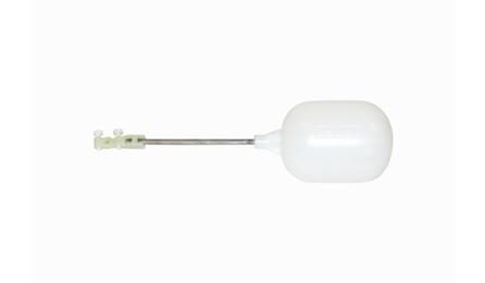 Foto do insumo SINAPI 11823 — TORNEIRA PLASTICA DE BOIA PARA CAIXA DE DESCARGA, 1/2", BALAO E TORNEIRA PLASTIC