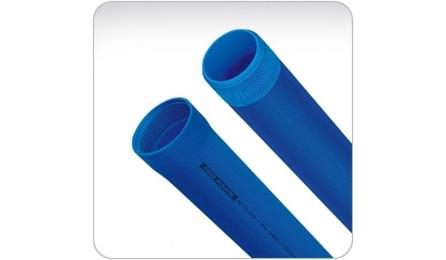 Foto do insumo SINAPI 9851 — TUBO PVC DE REVESTIMENTO GEOMECANICO NERVURADO STANDARD, DN = 206 MM, COMPRIMENT