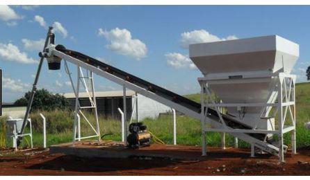 Foto do insumo SINAPI 9914 — USINA DE CONCRETO FIXA, CAPACIDADE NOMINAL DE 90 A 120 M3/H, SEM SILO