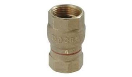Foto do insumo SINAPI 10413 — VALVULA DE RETENCAO VERTICAL, DE BRONZE (PN-16), 3/4", 200 PSI, EXTREMIDADES COM